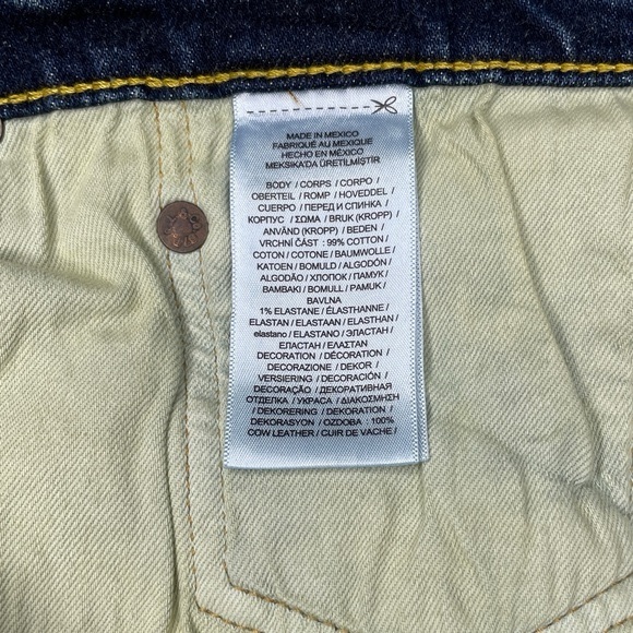 Polo Ralph Lauren Classic Fit Patchwork Jeans Sz 40x32 - Picture 8 of 10